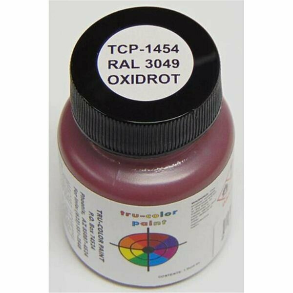 Tru-Color Paint German Ral 3049 Paint, Red Oxd TCP1454